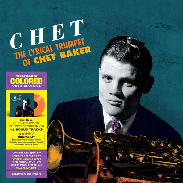 Chet - The Lyrical Trumpet of Chet Baker 2021 - Coloured Vinyl Limited Edition