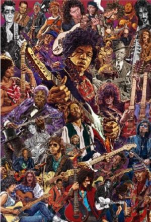 Poster - Legendary Guitarists