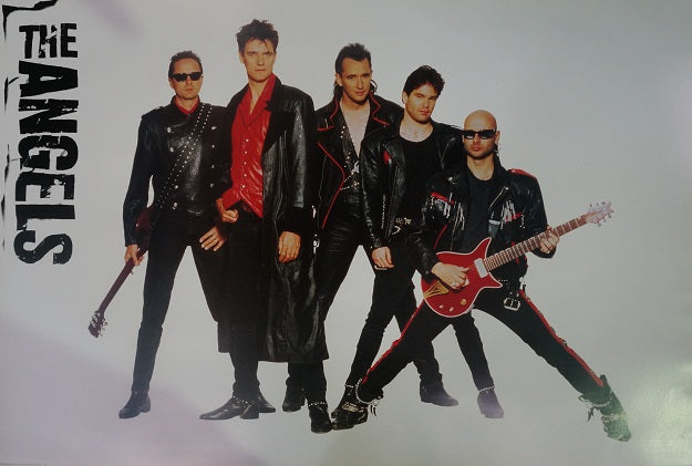 Poster - The Angels Red & Black