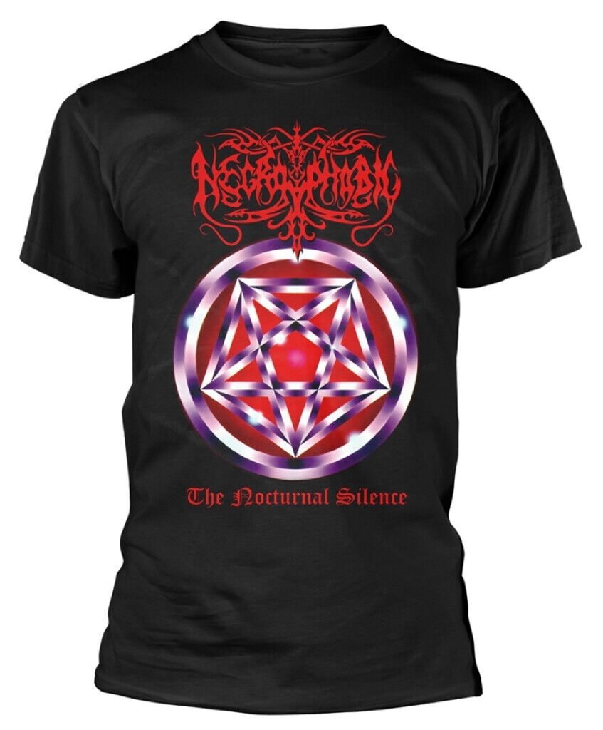 Men's T-Shirt - Necrophobic - The Nocturnal Silence (Black)